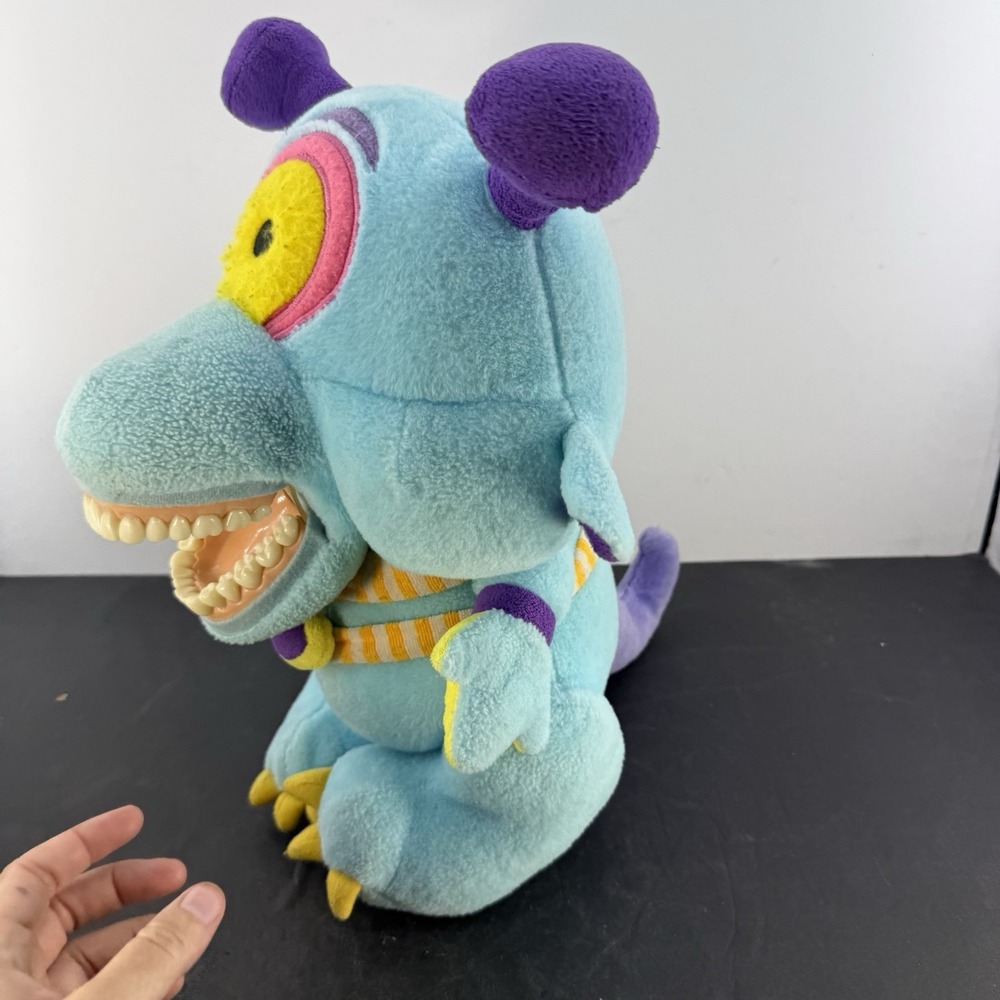 Dental Teaching Puppet Plush Cyclops Alien Monster Tooth Brushing Education Aid - Picture 5 of 11